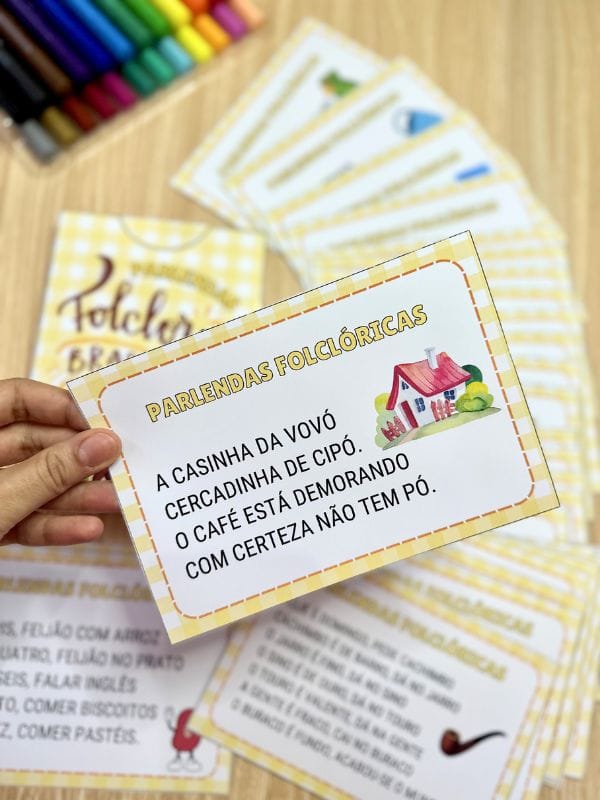Recurso Parlendas Folclóricas impresso