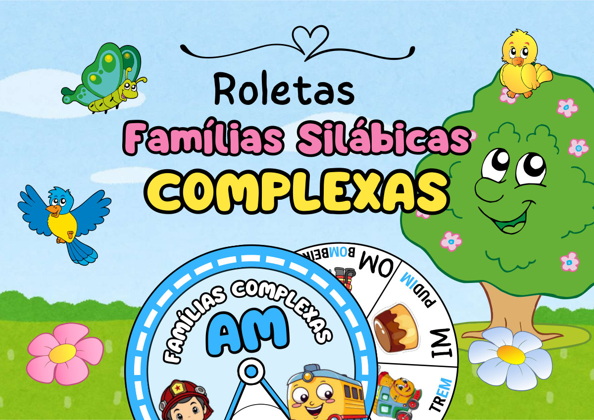 Roleta de Famílias Silábicas Complexas